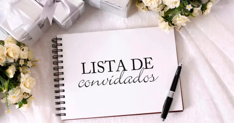 Lista de Convidados para Casamento